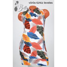 Mintás, fodros nyakú tunika S, M, L