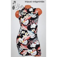 Mintás, fodros nyakú tunika S, M, L