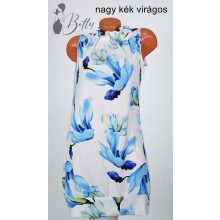 Mintás, nyakánál fodros ruha S, M, L