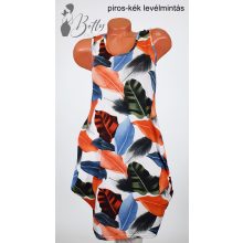 Csípőnél bővülő fazonú, mintás ruha S, M, L