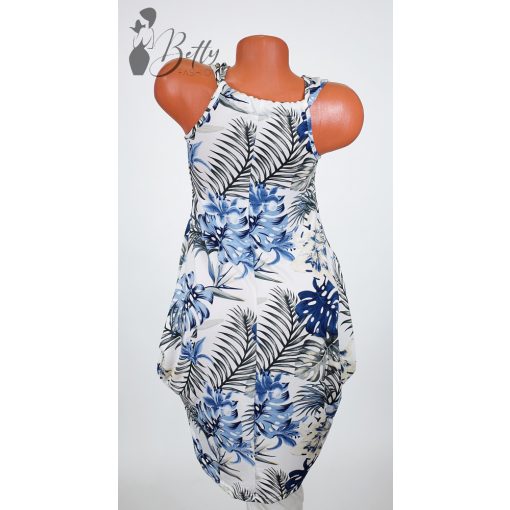 Csípőnél bővülő fazonú, mintás ruha S, M, L