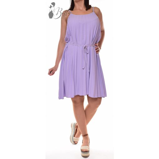 Plisszírozott, derekán megköthető ruha S/M, M/L