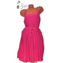 Plisszírozott, derekán megköthető ruha S/M, M/L