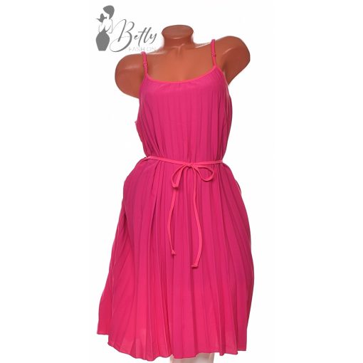 Plisszírozott, derekán megköthető ruha S/M, M/L