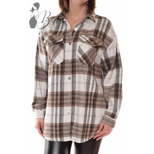 Kockás flanel ing M/L, L/XL, XL/2XL