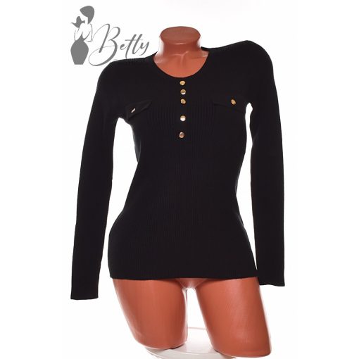 White Top with Jewelry Embellishment S/M