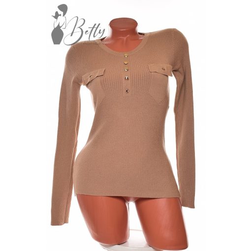 White Top with Jewelry Embellishment S/M