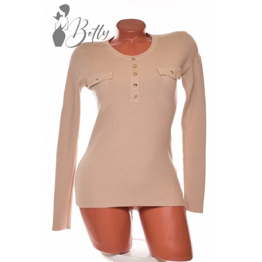 White Top with Jewelry Embellishment S/M