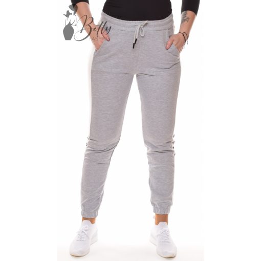 Oldalt fehér csíkos és feliratos melegítő nadrág S, M, L, XL