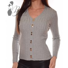 White Top with Jewelry Embellishment S/M