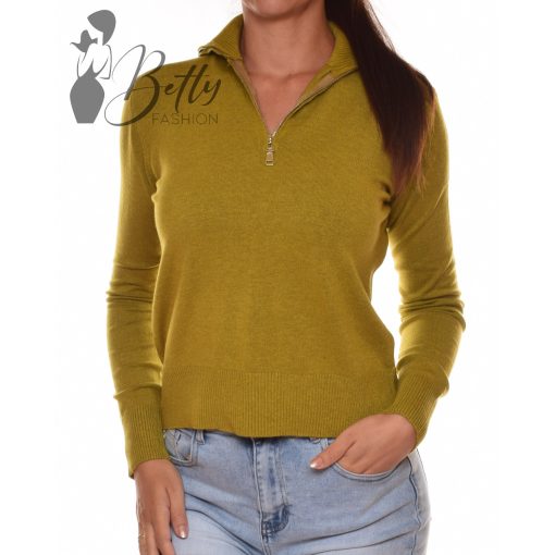 Cipzáros, galléros, kötött felső S/M, L/XL