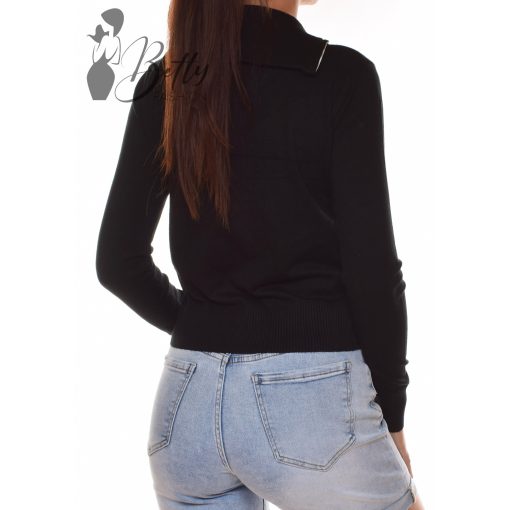 Cipzáros, galléros, kötött felső S/M, L/XL