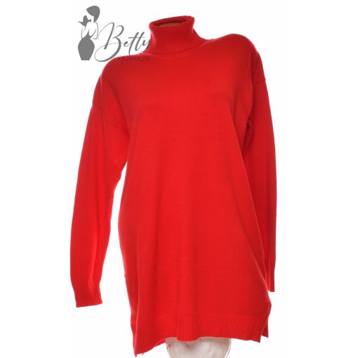 Két oldalt hasított, garbós, kötött tunika 2XL/3XL, 4XL/5XL