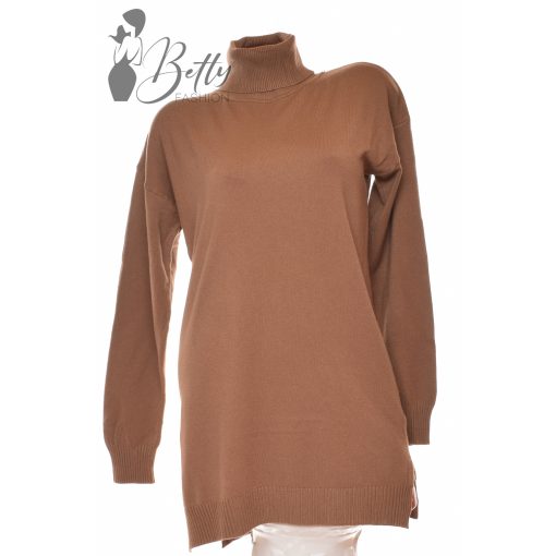 Két oldalt hasított, garbós, kötött tunika 2XL/3XL, 4XL/5XL