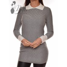 Ing galléros, anyagában mintás kötött tunika S/M, L/XL