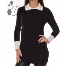 Ing galléros, anyagában mintás kötött tunika S/M, L/XL