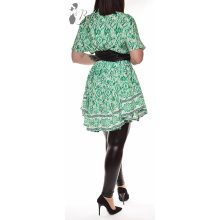 Mintás, fodros aljú tunika S/M, L/XL