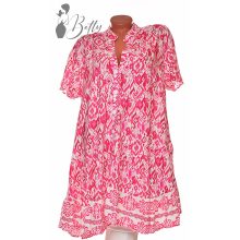 Mintás, fodros aljú tunika S/M, L/XL