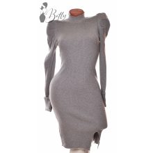 Buggyos ujjú, alján hasított ruha S/M, L/XL 