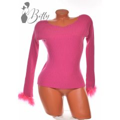 White Top with Jewelry Embellishment S/M