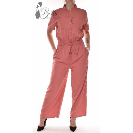 Egyszínű, bő szárú overáll S/M, L/XL