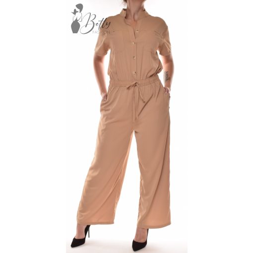 Egyszínű, bő szárú overáll S/M, L/XL