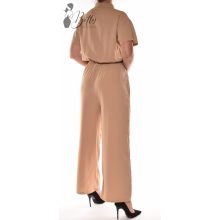 Egyszínű, bő szárú overáll S/M, L/XL