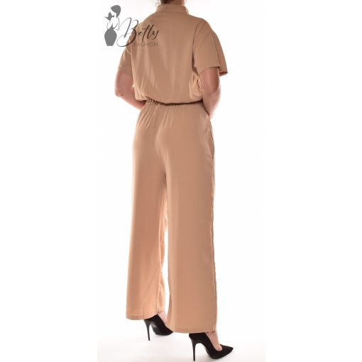 Egyszínű, bő szárú overáll S/M, L/XL