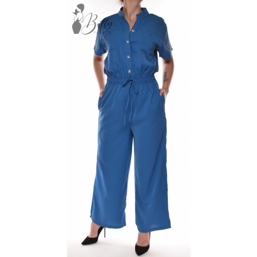 Egyszínű, bő szárú overáll S/M, L/XL