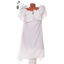 Vállnál fodros, elől megkötős ruha XL, 2XL