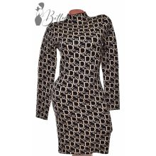 Feliratos, kötött ruha S/M, L/XL 