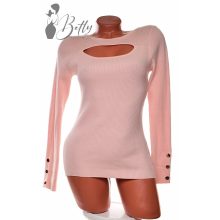 White Top with Jewelry Embellishment S/M