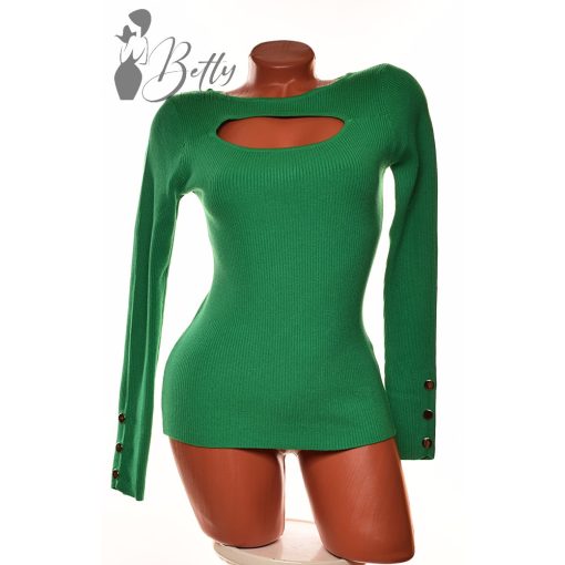 White Top with Jewelry Embellishment S/M