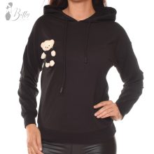 Mellnél zsebes és macis pulóver S, M, L, XL