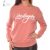   Los Angeles feliratos, vállán kivágott pulóver S, M, L, XL