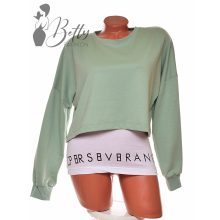 Egyszínű hosszú ujjú felső+feliratos atléta szett S, M, L, XL