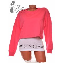 Egyszínű hosszú ujjú felső+feliratos atléta szett S, M, L, XL