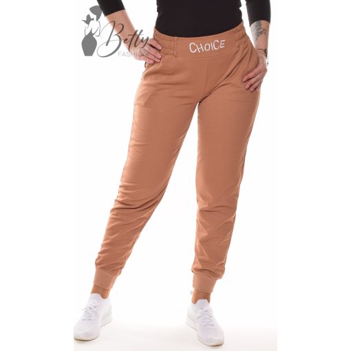 CHOICE feliratos, egyszínű melegítő nadrág S, M, L, XL
