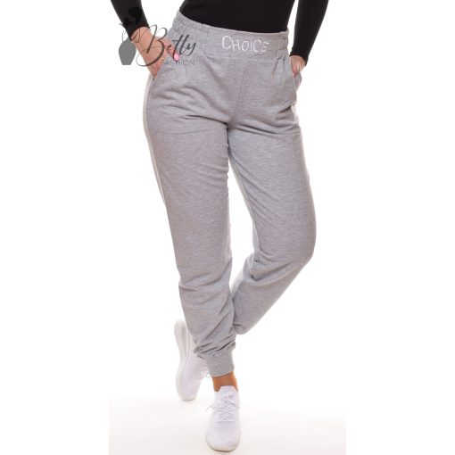 CHOICE feliratos, egyszínű melegítő nadrág S, M, L, XL