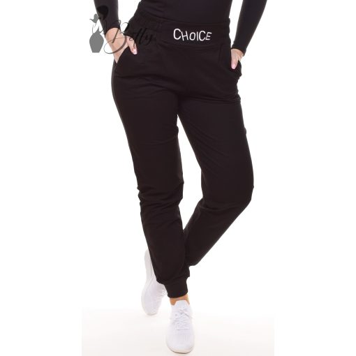 CHOICE feliratos, egyszínű melegítő nadrág S, M, L, XL