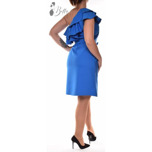 Félvállas, fodros ruha S, M, L, XL