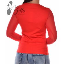 Tüllbetétes felső S/M, M/L