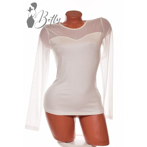 Tüllbetétes felső S/M, M/L