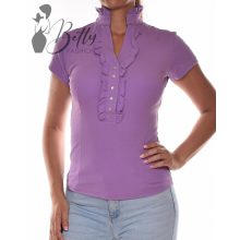 White Top with Jewelry Embellishment S/M