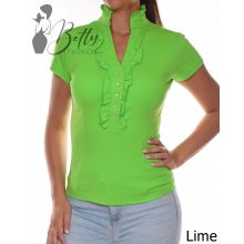 White Top with Jewelry Embellishment S/M