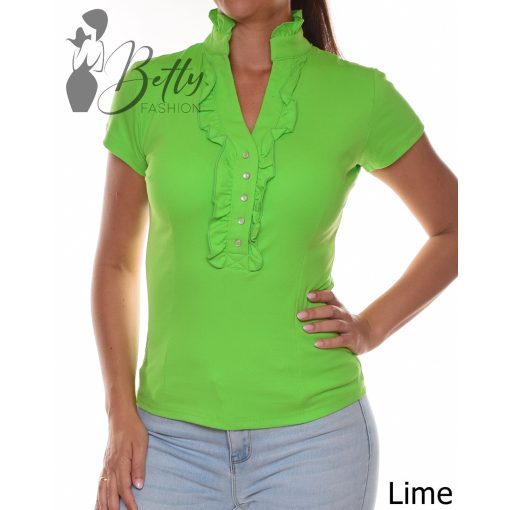 White Top with Jewelry Embellishment S/M