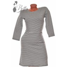 Csíkos, 3/4-es ujjú ruha S/M, M/L, L/XL