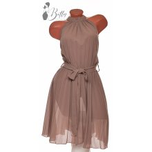 Plisszírozott, muszlin ruha S/M, L/XL