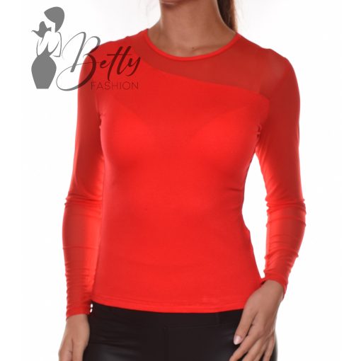 Tüll betétes felső S/M, M/L