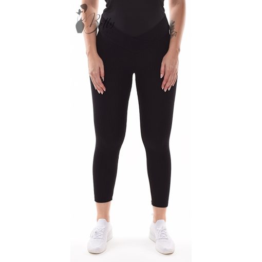 Deréknál átlapolt leggings S/M, M/L